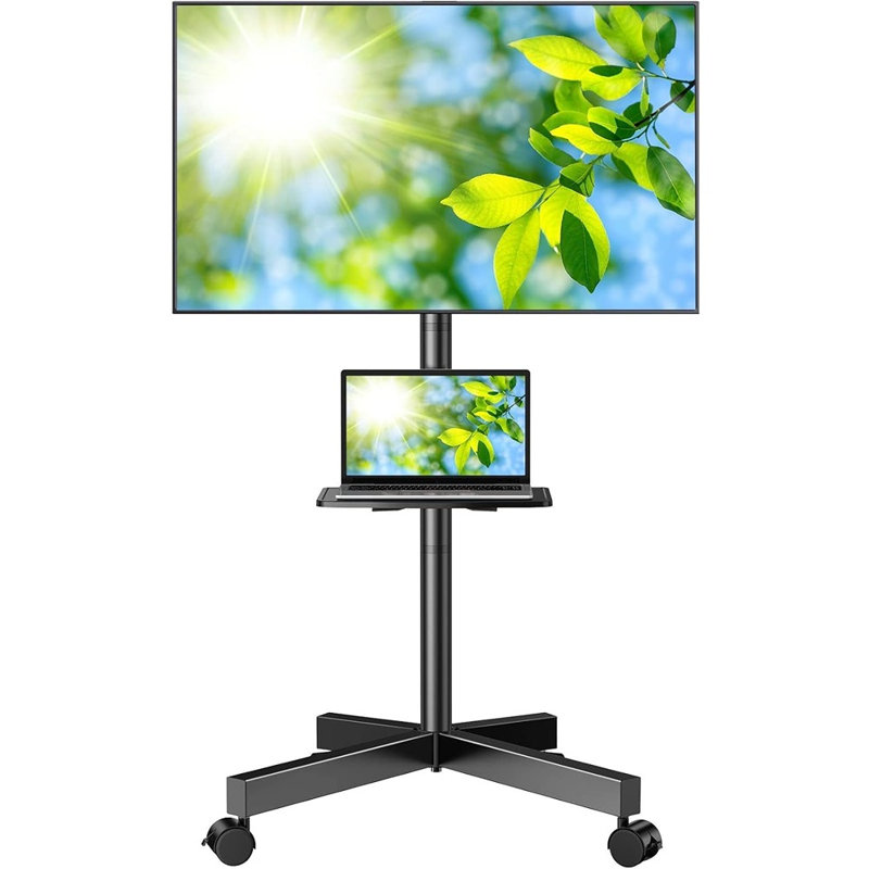 Mobile TV Stand For 23-60 Inch LCD LED Flat/Curved Sc...