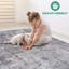Tapis de salle à manger de chambre à coucher à usage unique gris clair / abstrait de la collection Collection-1657312633