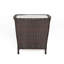 TABLE D'appoint TRENTON (EN ORIGINAL AVEC TABLETTE EN VERRE)