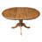 Ingbert Extendable Solid Wood Pedestal Dining Table-563647387