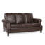 Futon 3 places en similicuir, design contemporain, détails cloutés, canapé 3 places en bouleau, style,-116848782