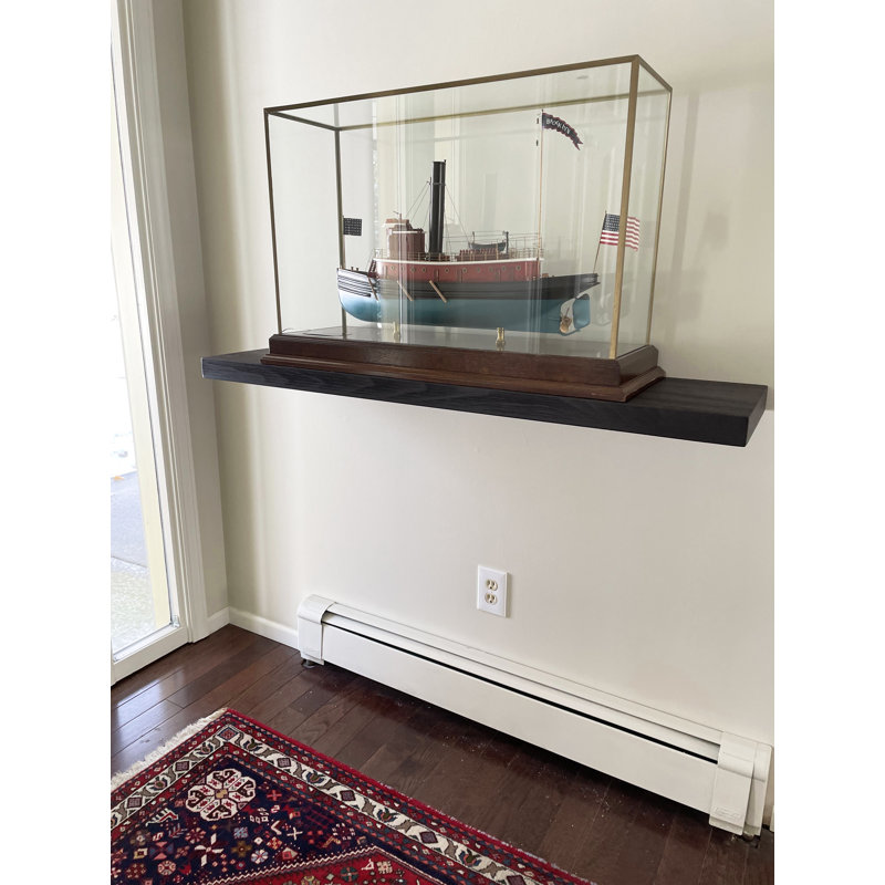 Devyn Pine, 2" H x 48" W x 10" D, Mocha