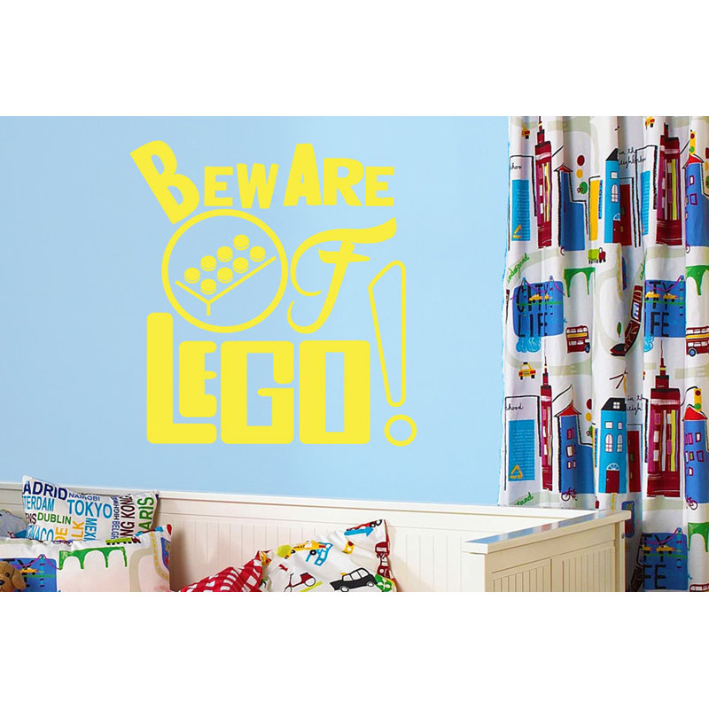 Wall Decal, Bright Yellow