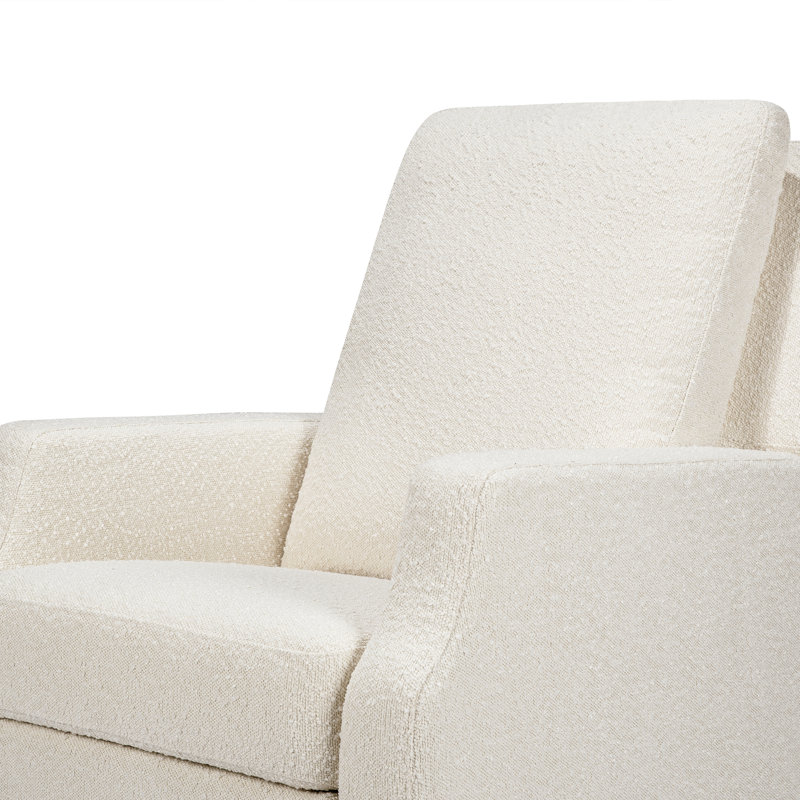 Crewe Recliner and Swivel Glider, Ivory Boucle