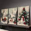 3 Piece Wrapped Canvas Wall Art