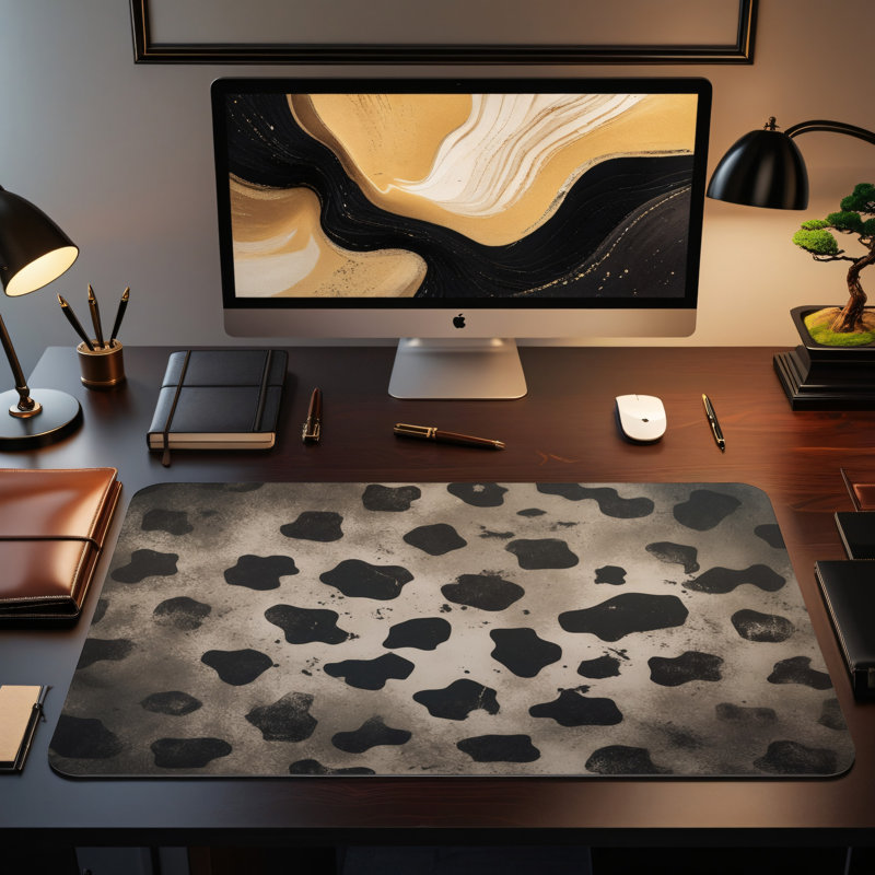 Polyester Desk Pad, 14.4x12.1