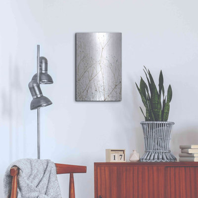 «Gypsophila» par Elise Catterall, art mural en métal, 24 po x 36 po