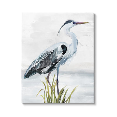 «Shore Bird On Canvas» par Carson Lyons, reproduction