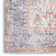 Machine Washable Oriental Blue/Red Area Rug