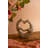  Modern Resin Heart Sculpture 8" H Display Accent