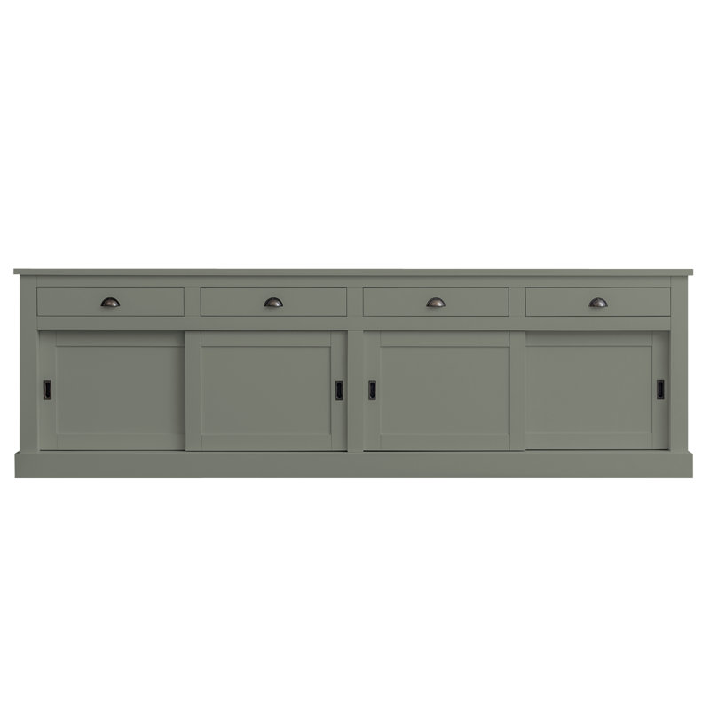 Ankit 300 cm W Sideboard, Concrete Grey