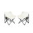 Beige, 2Pcs, Outdoor Folding Portable Camping Chairs, Comfortable Seating, Side Pocket For Snacks And Phone, Structure, Supports 264 Pounds, Carry Bag, Fishing, Camping, Barbecues Beige 2Pcs Chairs --189387455