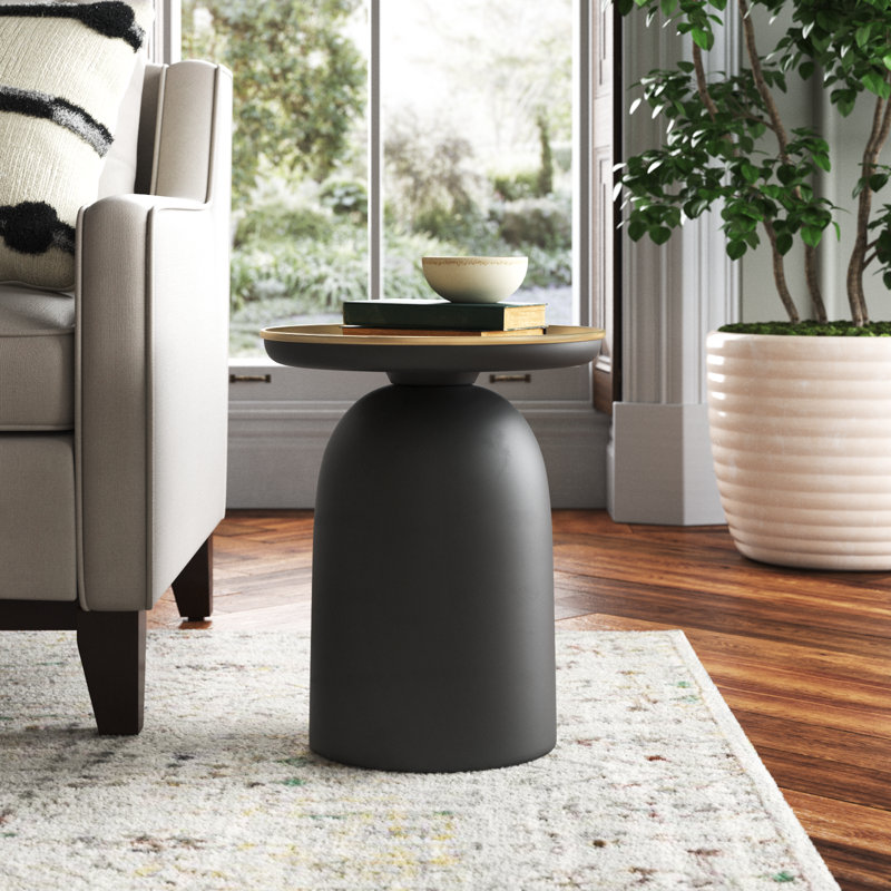 Heath Iron Tray Top End Table