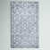 Mashawna Blocks Modern Geometric Light Gray/White Rug