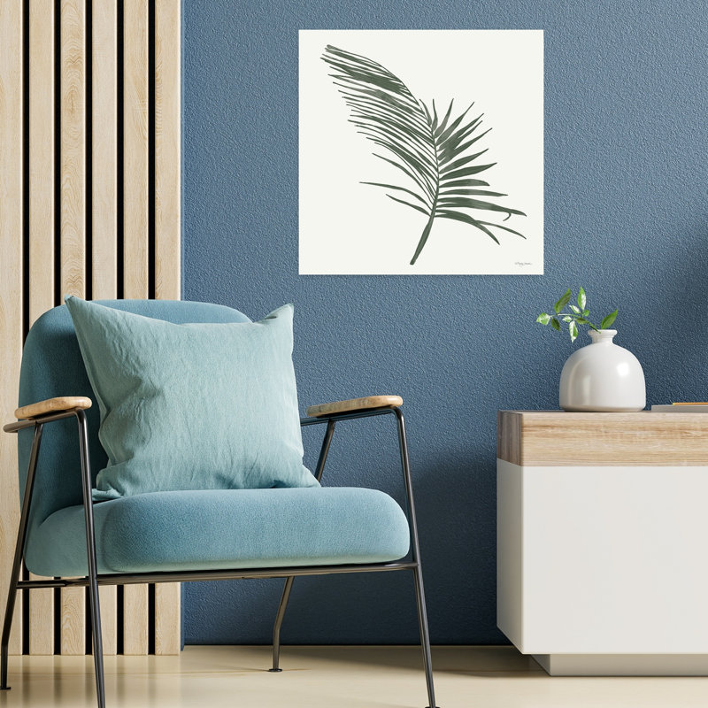 Art tropical tropical, palmier aréca abstrait, H 18 po x l 18 po