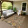 Machine Washable Indoor/Outdoor Boruta ACN2256 Panels Rug
