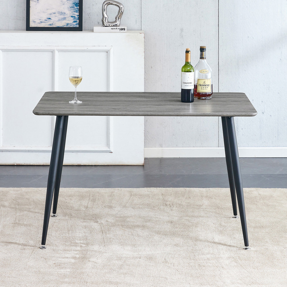 17 Stories Dining Table (Gray) | Wayfair