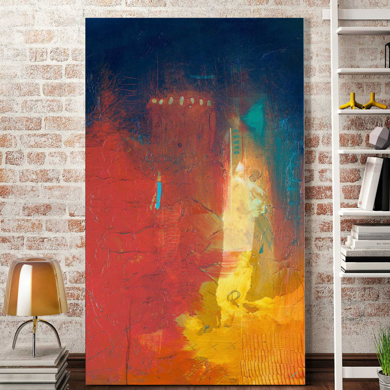 «Summer Set II», reproduction de peinture acrylique, H 30 po x l 18 po x P 1 po, Toile tendue