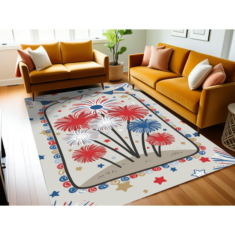Tapis d'été Holiday The Aisle®, Rectangle 4pi x 6 pi