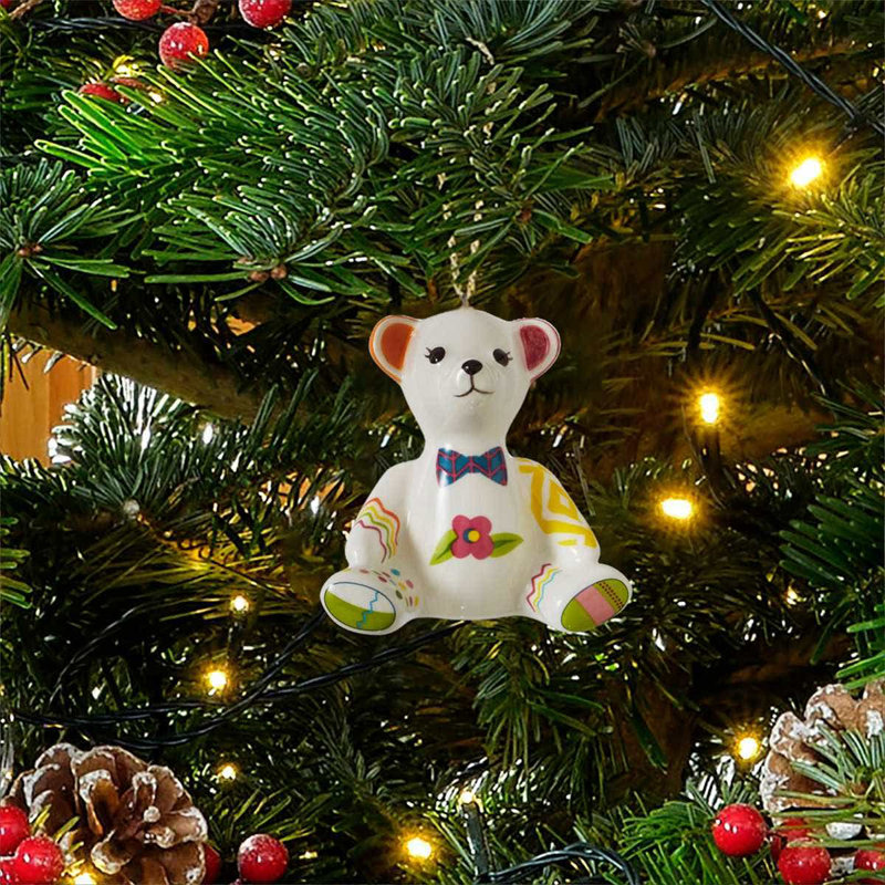 Ornement en forme d'ours saule