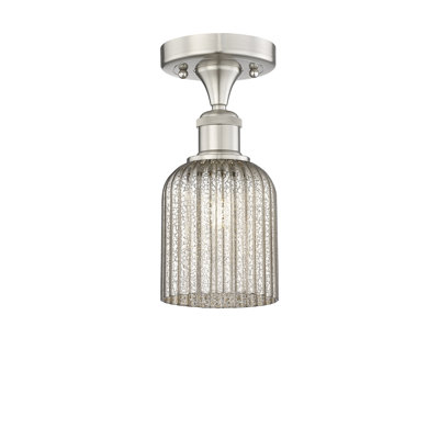 Edison - Adriena - 1 Light 5" Semi-Flush Mount