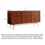 Commode d'appoint rétro grande capacité simple-791322104