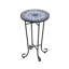 Charmante table d'appoint d'extérieur au design distinctif pour une utilisation polyvalente
