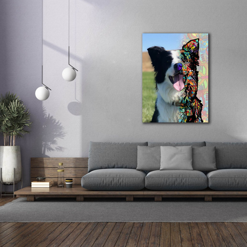 «Cole Fisher» par Dean Russo Studios, art mural sur toile, H 54 po x l 40 po x P 1,5 po