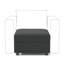 Canapé modulaire rembourré BOX MODULE STO SOFA