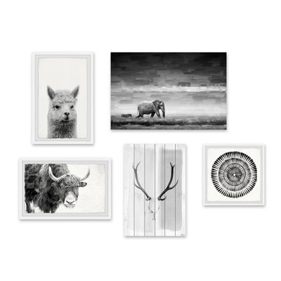 «Boho Souls» Pentaptych de Sarahbella