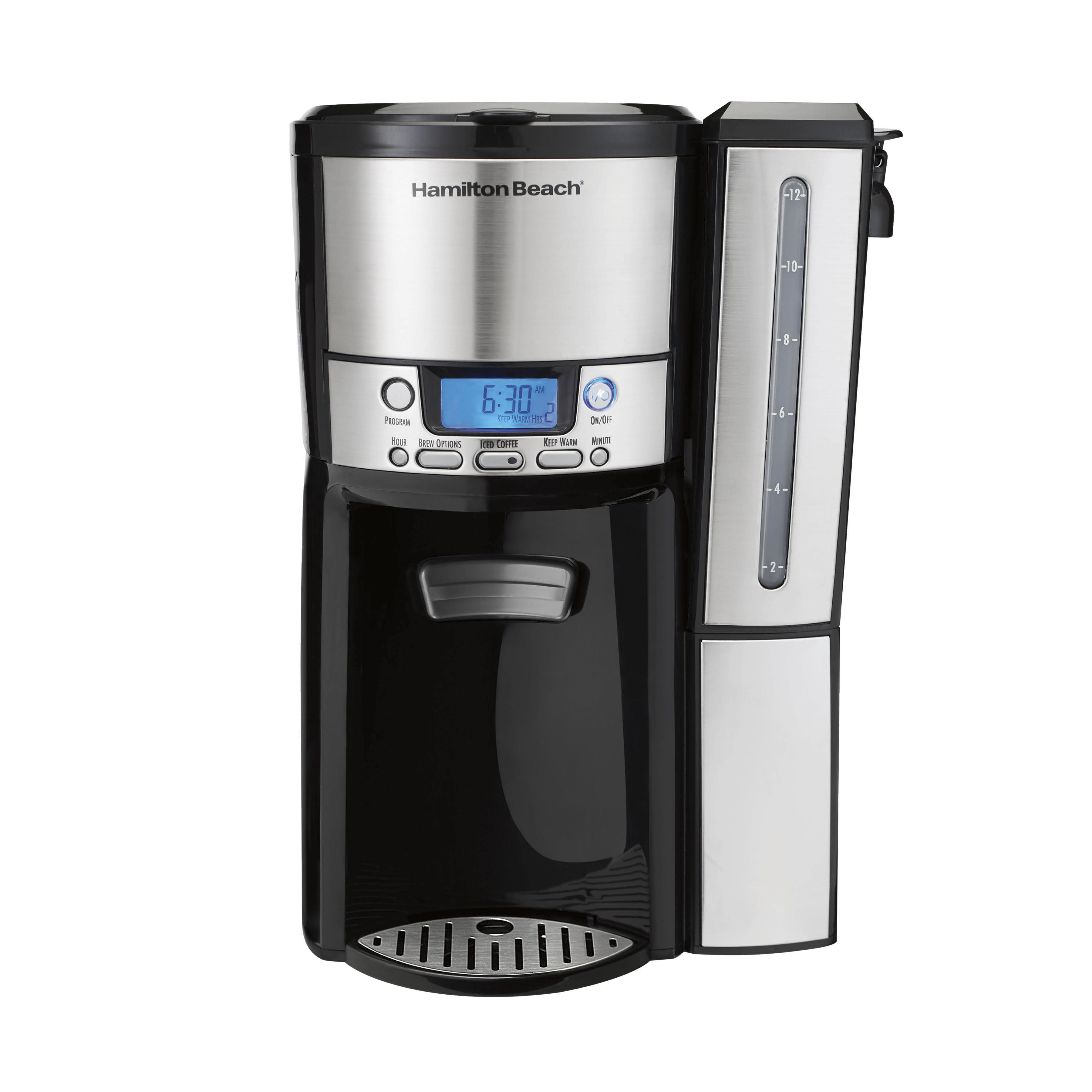 Hamilton beach stainless steel coffee maker hotsell