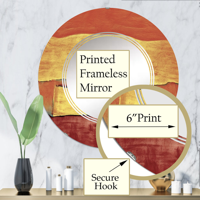 Miroir Wanye, 32 po x 32 po