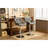 Glasgow Contemporary Tufted Adjustable Height Hidraulic Bar Stools, Set Of 2, Grey-1065678436