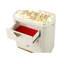 Table de chevet, table de chevet 3 tiroirs de style moderne