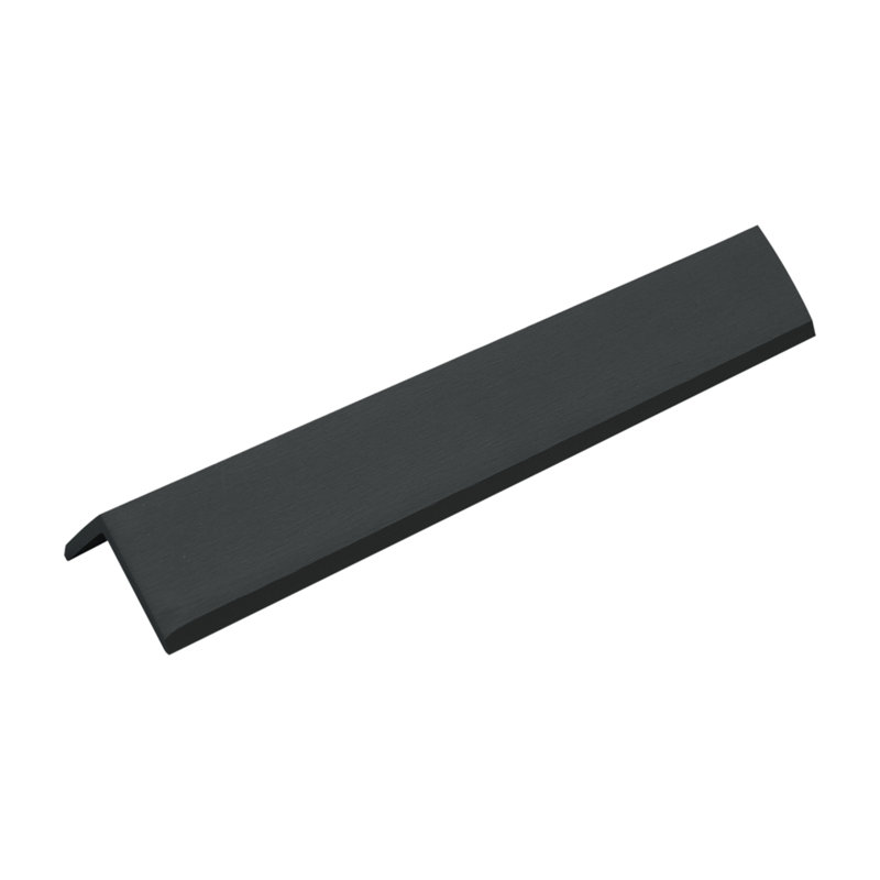 Revêtement de coin pour l'extérieur 2,2 po x 106 po et vis seulement (6 pièces), Noir