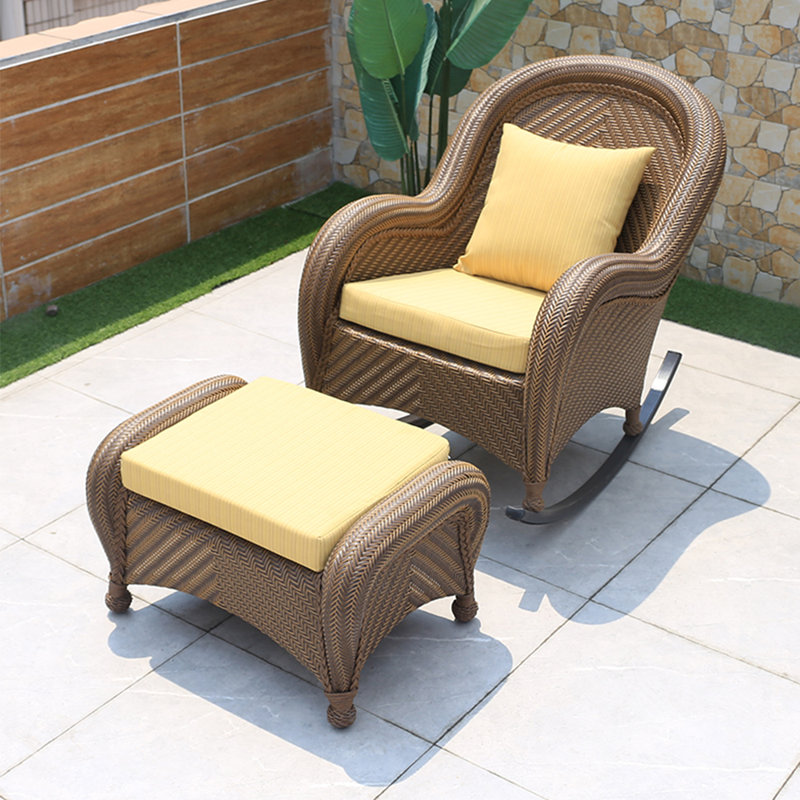 Creative home balcony lazy casual rocking chair
