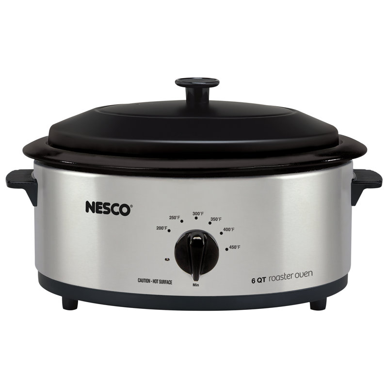 Rôtissoire en acier inoxydable de 6 pintes Nesco® 4816-25