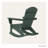 POLYWOOD Nautical Adirondack Rocking Chair-50289044