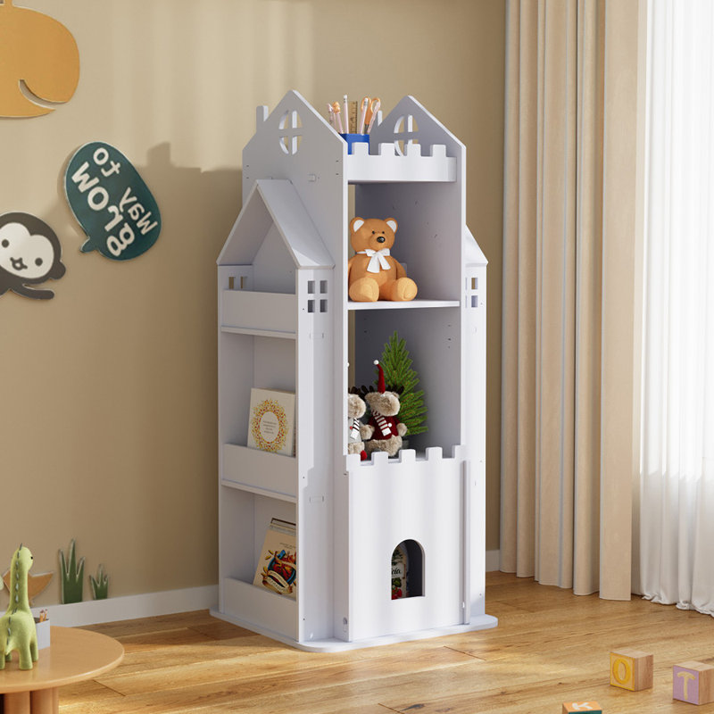 Bookcase, 106cm H x 45cm W x 45cm D, White