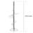 Whole Parts Refrigerator Ice Dispenser Auger