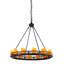 Rustic Lodge 12 - Light Chandelier