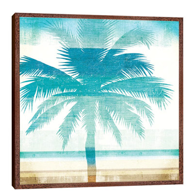Beachscape Palms II by Michael Mullan - Print on Canvas