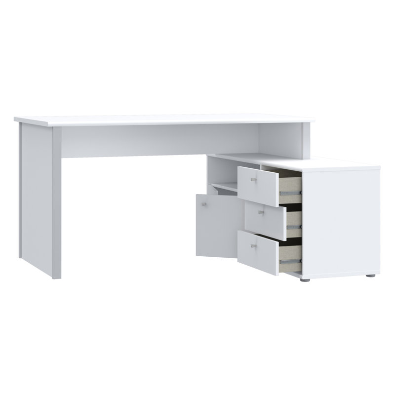 Tempra2 Particle Board / Chipboard Desk, White