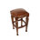 Zorro Upholstered Stool with Solid Wood Frame