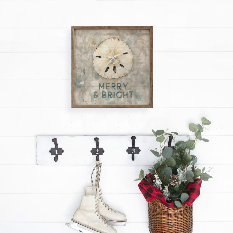 «Merry And Bright Sand Dollar», H 24 po x l 24 po