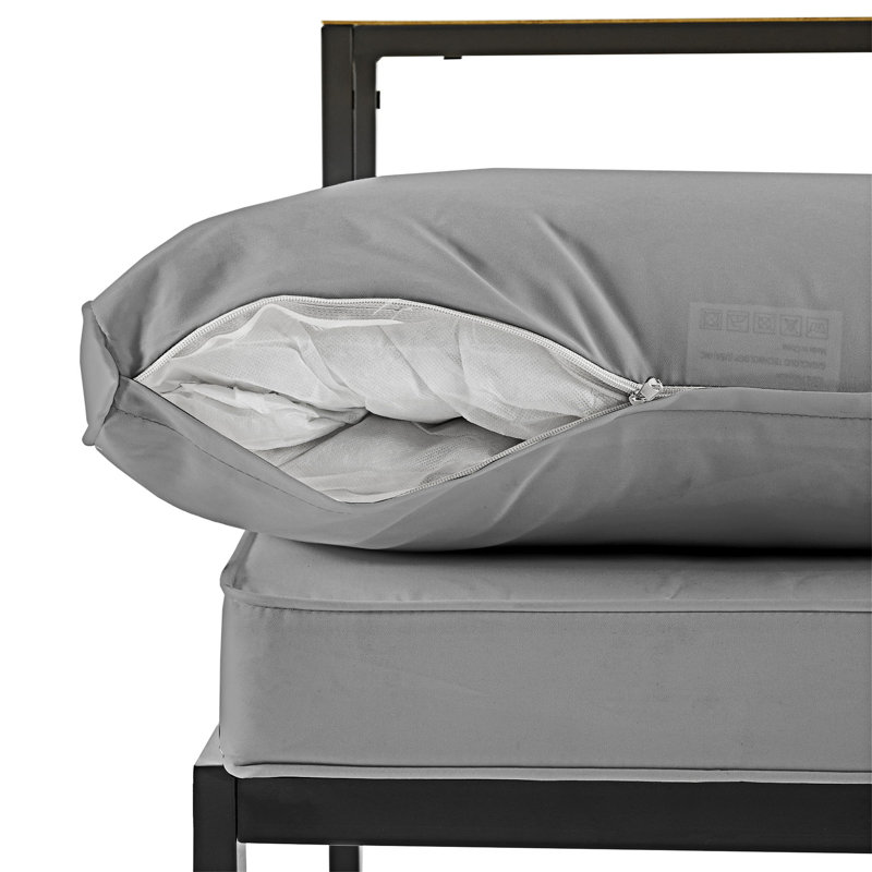 Ensemble de conversation pour canapé modulaire d'extérieur, Gris