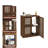 27" Wide Wifi Router Storage Cabinet And Cable Management Box - Walnut-934571688
