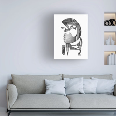 Bolog Rich Lo The Writer Canvas Art