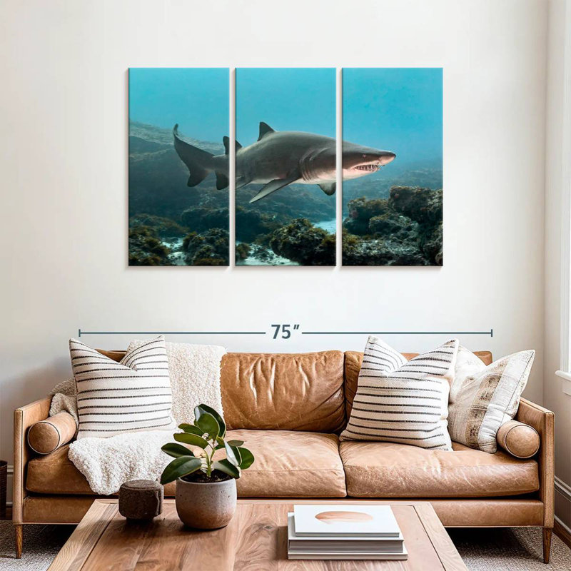 Aliwal Shoal Shark, 36" H x 57" W
