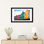 « color architecture, kenmare, county kerry, munster province, république of ireland », reproduction de photo sur toile